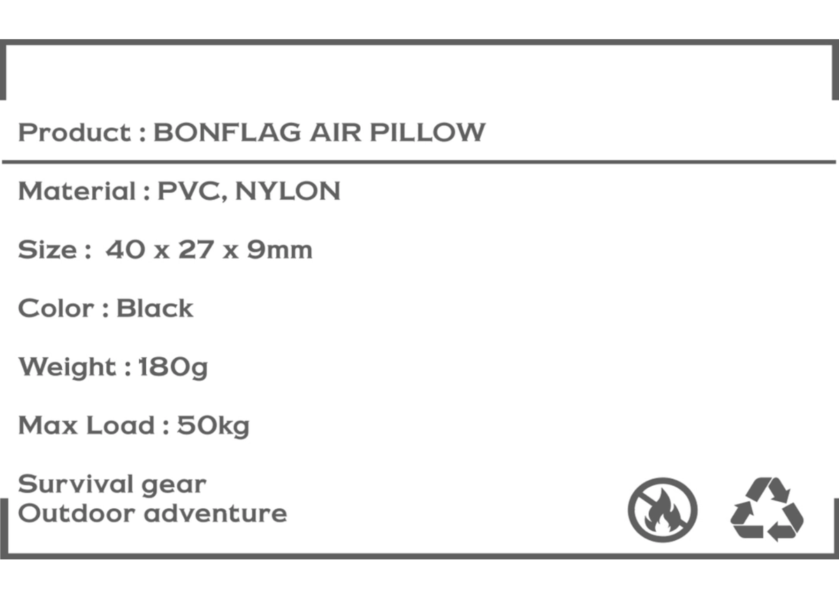 BONFLAG Air Pillow | Territory Task