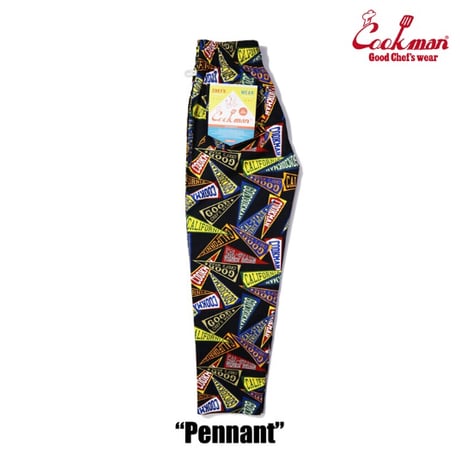 COOKMAN シェフパンツ Chef Pants Pennant [231-31848]