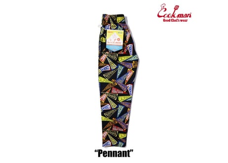COOKMAN シェフパンツ Chef Pants Pennant [231-31848]