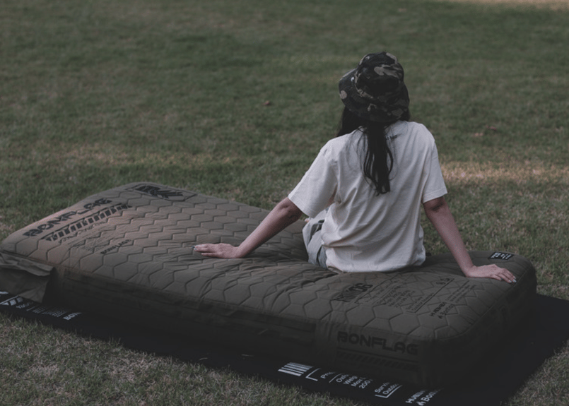 BONFLAG TACTICAL AIR BED 1P オリーブ BONFLAG Tactical Air Bed 1P | Territory Task