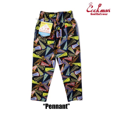 COOKMAN シェフパンツ Chef Pants Pennant [231-31848]