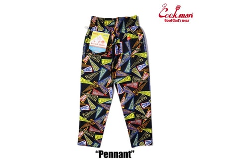 COOKMAN シェフパンツ Chef Pants Pennant [231-31848]