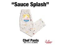 COOKMAN シェフパンツ Chef Pants Sauce Splash Beige [231-32854]