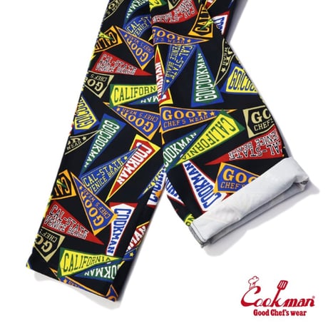 COOKMAN シェフパンツ Chef Pants Pennant [231-31848]