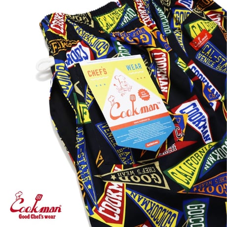 COOKMAN シェフパンツ Chef Pants Pennant [231-31848]
