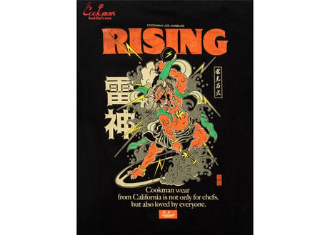COOKMAN Tシャツ Rising [231-61090]