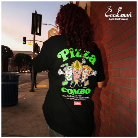 COOKMAN Tシャツ Pizza Combo [231-51060]