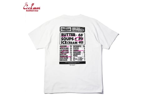 COOKMAN Tシャツ Supermarket [231-31093]