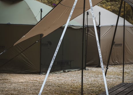 [＼] CAMPCORD 機能ガイロープ 2本セット(3.3M)