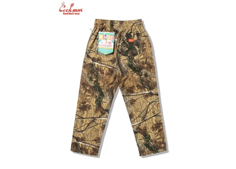COOKMAN シェフパンツ Chef Pants Semiwide Timber Camo [231-61809]