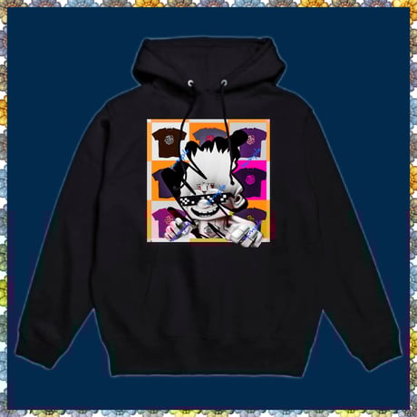 中島卓偉 NUCLEAR SONIC PUNK 直筆サイン入り パーカー L