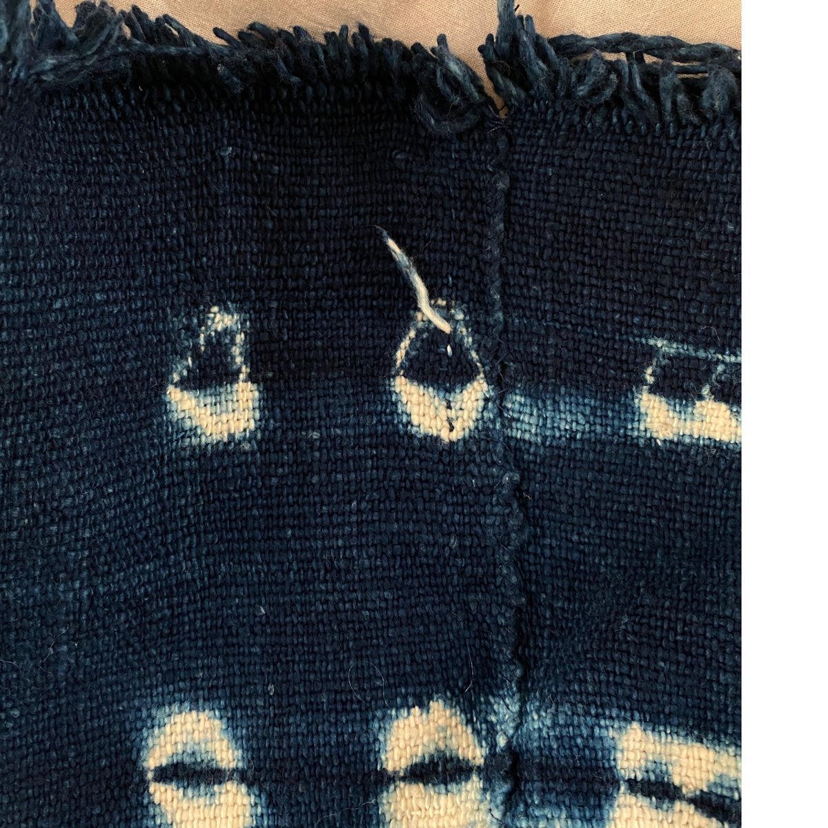 アフリカ　マリ　ドゴン族　藍染　アンティーク マリ共和国 ドゴン族 絞り藍染布 | MauWa Circle