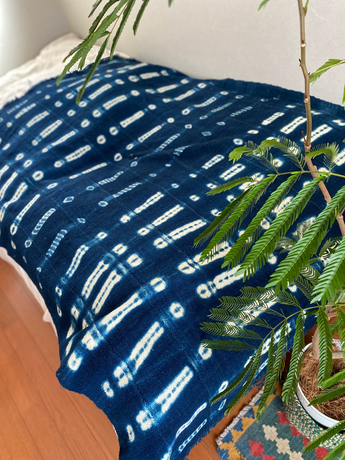 マリ共和国 ドゴン族 絞り藍染布 | MauWa Circle