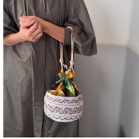 SWAHILI BAG スワリヒバッグ ムスリム帽　巾着バッグ [1]