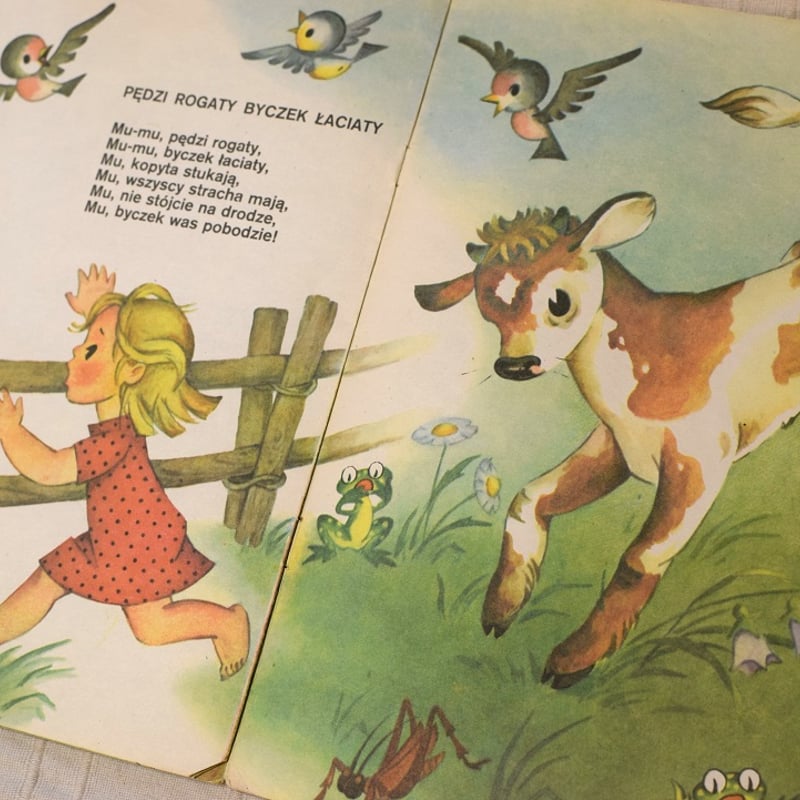 ポーランド】絵本 Myszkę po wodę posłano | kalejdoskop