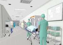 ＜手術室廊下4 (Operating room corridor4)＞ 640×360px（JPEG）