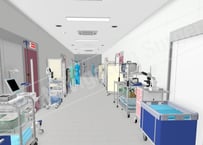 ＜手術室廊下5 (Operating room corridor5)＞ 640×360px（JPEG）