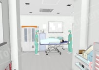 ＜手術室廊下2 (Operating room corridor2)≫1920×1080px（JPEG）
