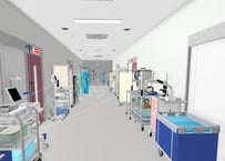 ＜手術室廊下5 (Operating room corridor5)＞ 1920×1080px（JPEG）