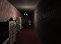 ＜手術室廊下（ホラーバージョン）2 (Ope room corridor of horror 2)＞ 1920×1080px（JPEG）