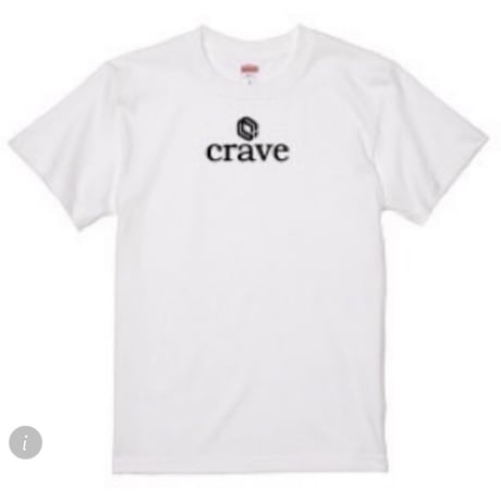 CRAVE T-shirts 【S~XXL】