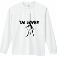 【販売終了】ドライLONG TEE/ホワイト【TAI LOVER】