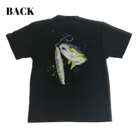 ドライT-shirt/ブラック【HIRAMASA】