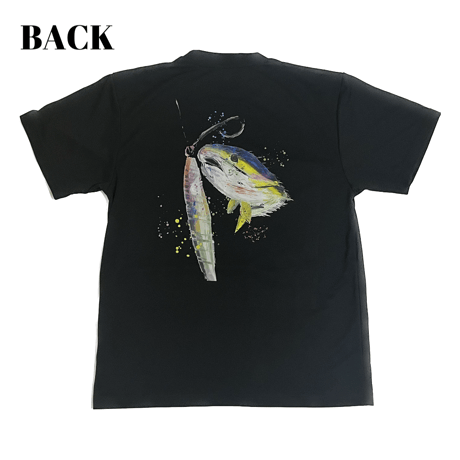 ドライT-shirt/ブラック【HIRAMASA】
