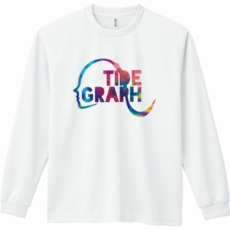 ドライLONG TEE/ホワイト【BIG LOGO】