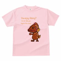 【販売終了】ドライT-shirt/ライトピンク【きじはたくん】