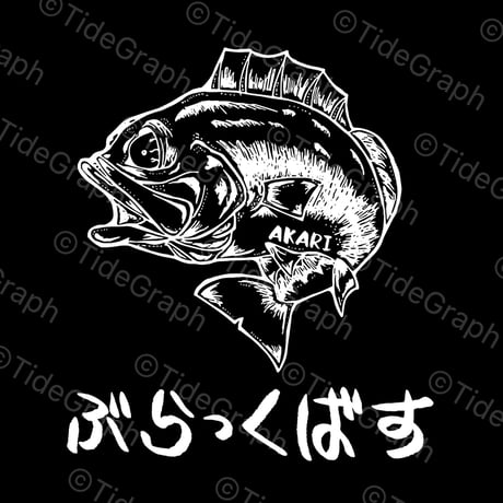 Akariコラボ　ヘビーウェイトロンT / ブラック