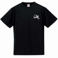 ドライシルキーTEE/ブラック【LOGO】
