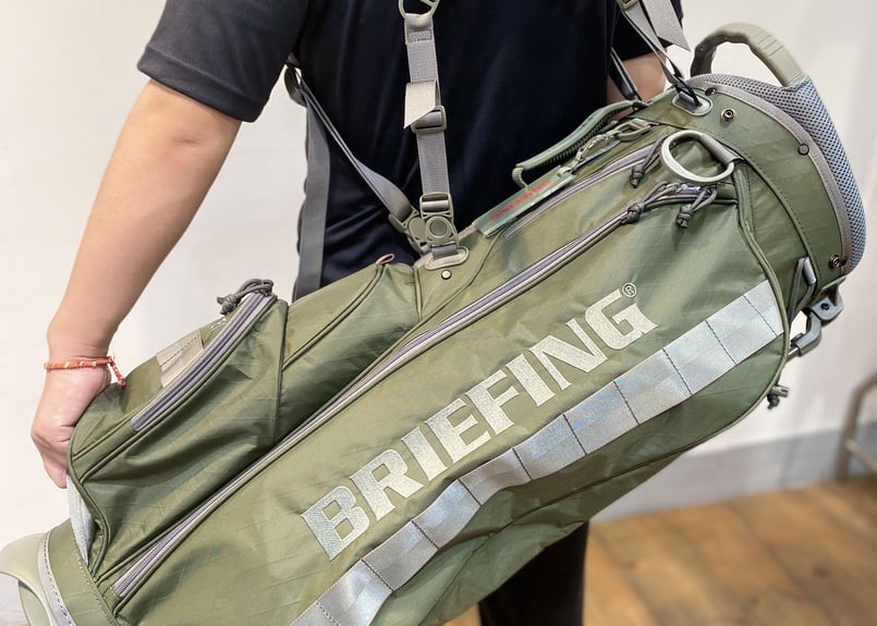 BRIEFING/CR-4 #02 XP WOLF GRAY スタンドキャディバッグ | NO BRIEFING/CR-4 #02 XP WOLF GRAY スタンドキャディバッグ | NO