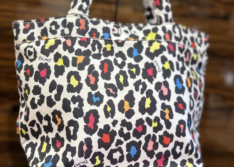 PING/デザート ポップ レオパード ラウンドトートバッグ | NORD GOLF