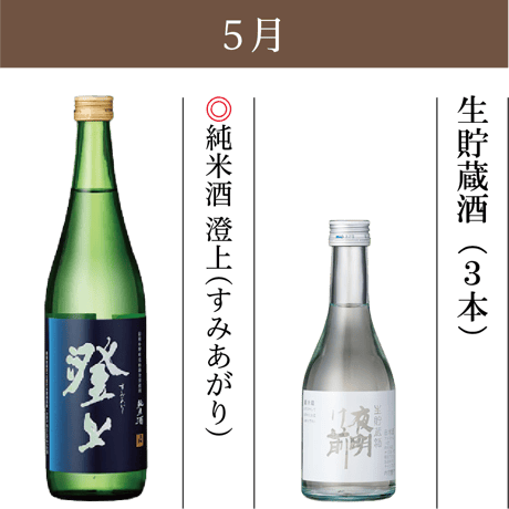 夜明け前づくしの一年間満足コース【定期便：毎月お届け】