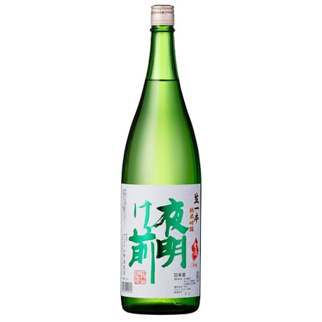 純米吟醸 生一本【生酒】 1800ml