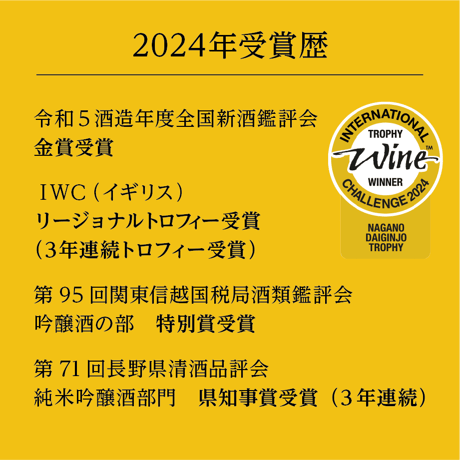 夜明け前最高峰 【2024受賞酒プレミアムセット】