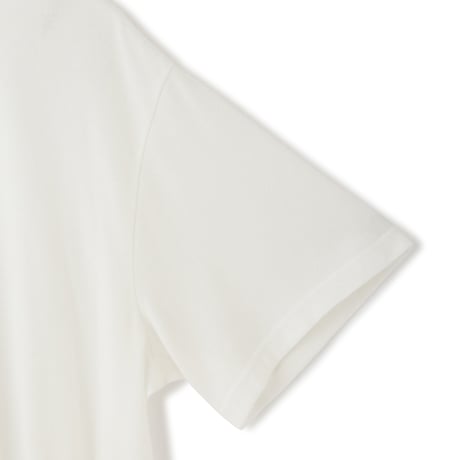 SEVEN BY SEVEN セブンバイセブン GAUZE TEE - Mickey print - / WHITE