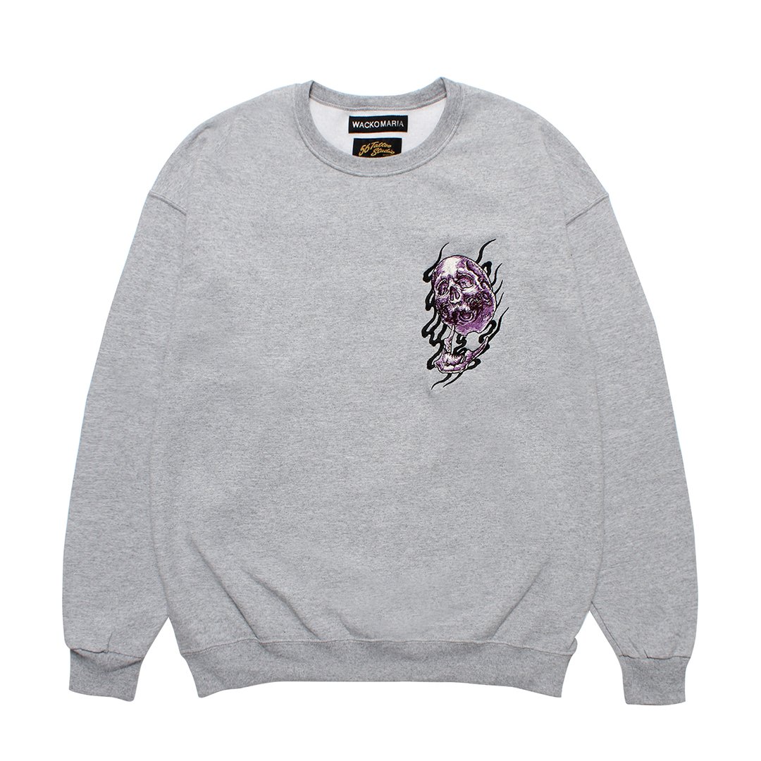 WACKO MARIA ワコマリア 56 TATTOO STUDIO / SWEAT SHIR