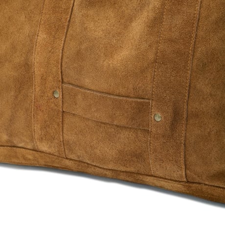 SEVEN BY SEVEN セブンバイセブン LEATHER TOTE BAG -Cow split leather- / BROWN