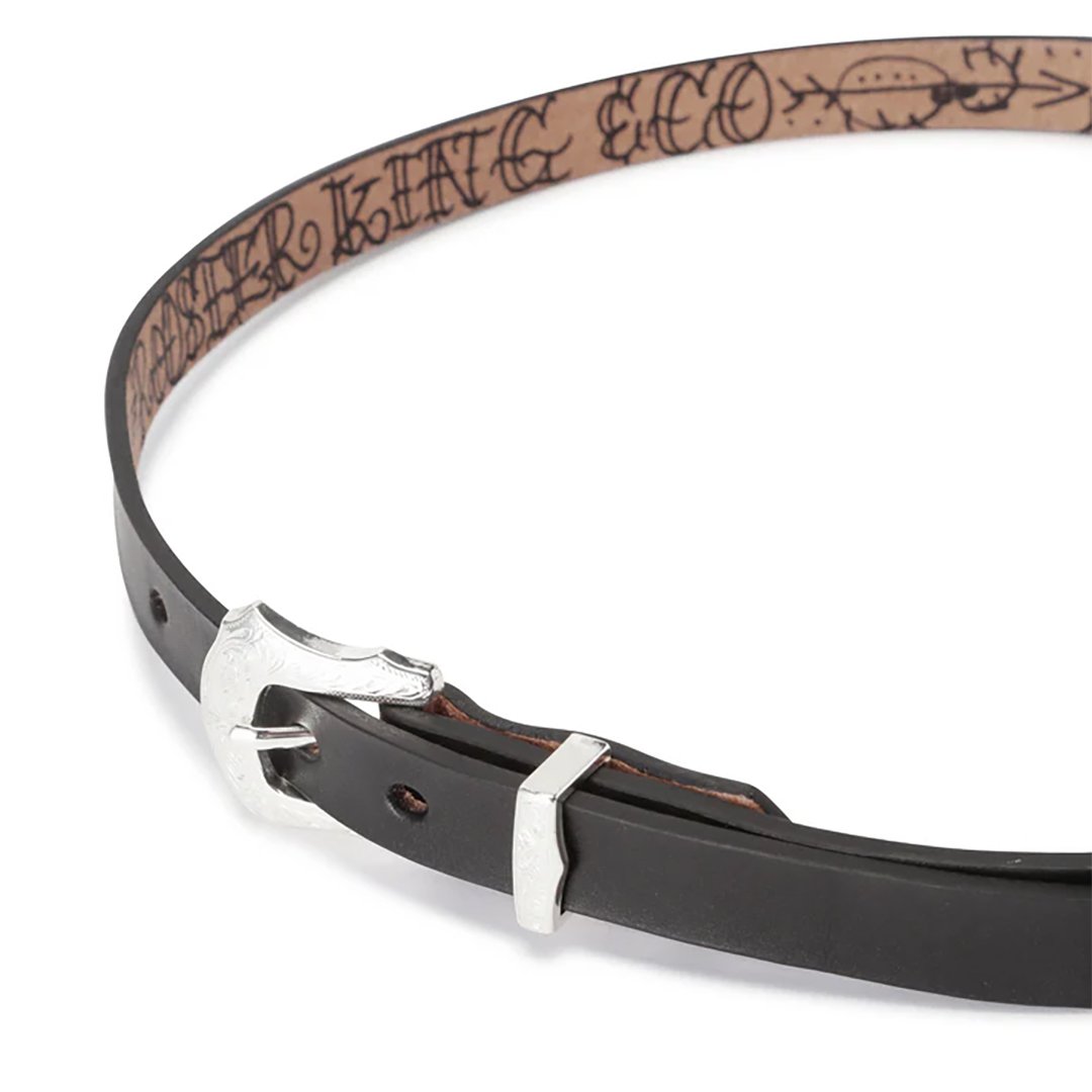 SEVEN BY SEVEN セブンバイセブン NARROW WESTERN BELT / B