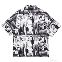 WACKO MARIA ワコマリア ELLEN VON UNWERTH / HAWAIIAN SHIRT(TYPE-2) / WHITE