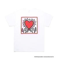 WACKO MARIA ワコマリア KEITH HARING / POCKET T-SHIRT (TYPE-1) / WHITE
