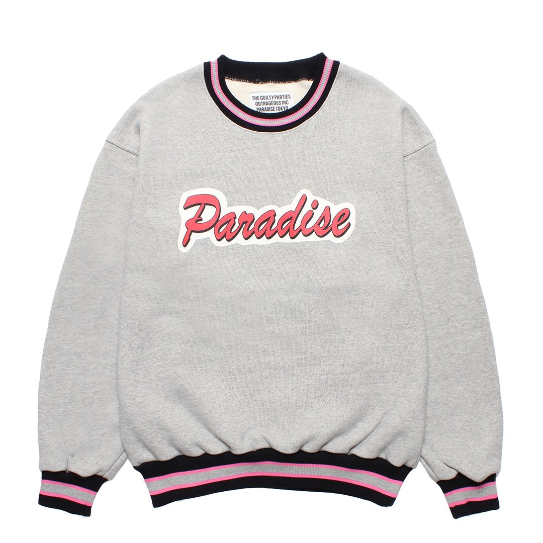 WACKO MARIA ワコマリア CREW NECK SWEAT SHIRT WACKO MARIA《ワコマリア》| 公式通販 | SWEAT | BlackSheep