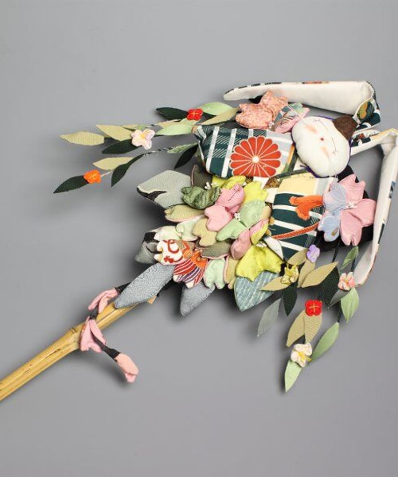 うさぎの熊手（男の子）／谷口美智子 | 人気クラフト作家作品通販