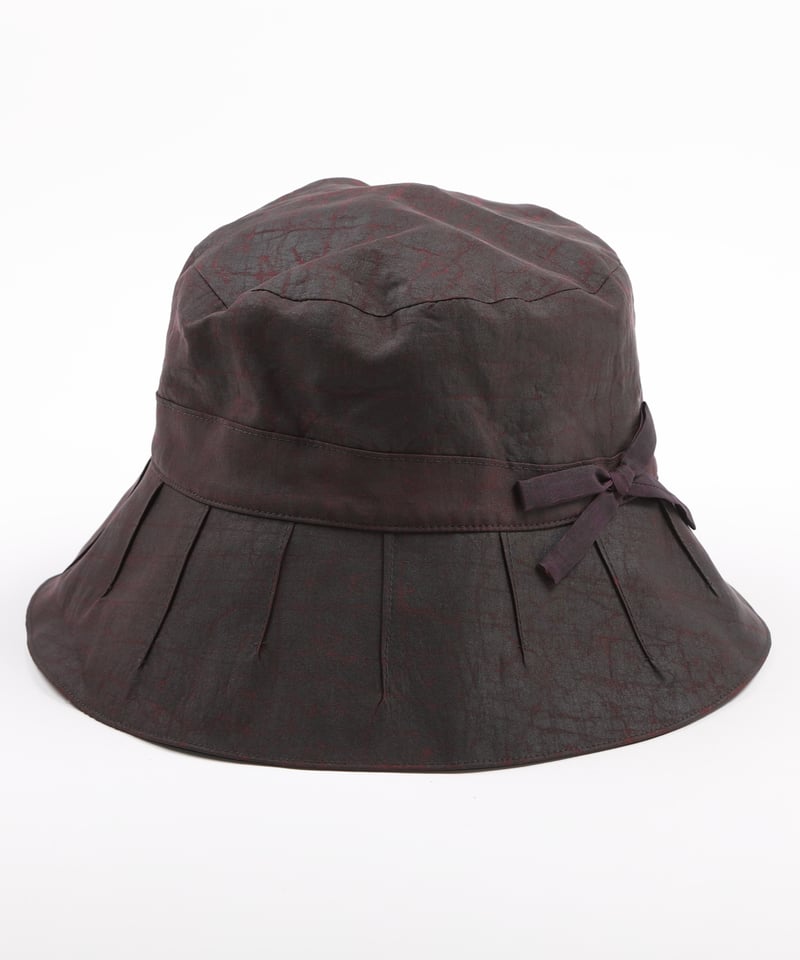 泥草染 帽子（茶系）／池田りん | 人気クラフト作家作品通販「ココ舗」