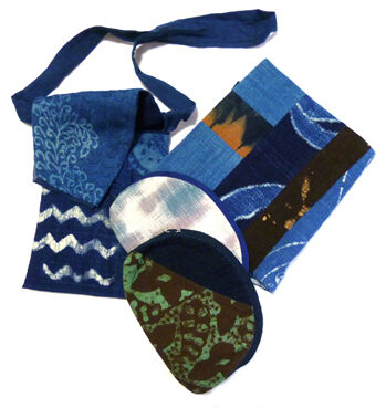 徳島本藍染め 端切れ布100g／竹林和美 | 人気クラフト作家作品通販