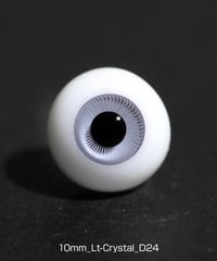 直径10mm_Lt-Crystal（均一な虹彩_D24）Hand Glass Craft社