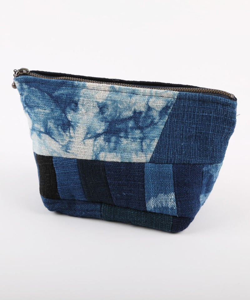 徳島藍染め・ポーチ／竹林和美 | 人気クラフト作家作品通販「ココ舗」