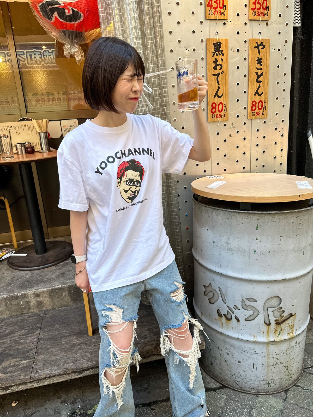 木更津キャッツアイ✕資生堂uno プレゼントキャンペーンTシャツ